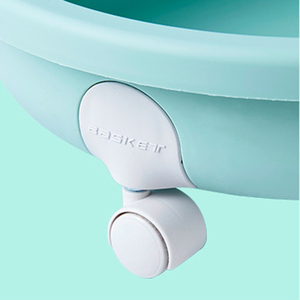 4 Lớp Nhiều Màu Vòng Nhựa Có Thể Gập Lại Trẻ Em Đồ Chơi Lưu Trữ Giỏ Giá Với Bánh Xe Tiện Ích Xe Lăn Lưu Trữ Xe - Product Image 4