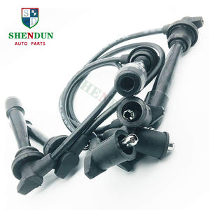 现代伊兰特起亚CERATO RIO G4ED/K火花塞电线点火电缆套件原始设备制造商27450-26700 27501-26A00 27501-26C00 27501-26D00新 - Product Image 2