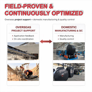 DIN Y X W Grade Rubber Conveyor <strong>Belt</strong> for Quarry Cement Plant <strong>Conveying</strong> Application - Product Image 6