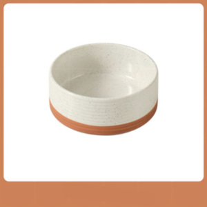 Tazón de Cerámica Recto de Doble Capa en 4 Tamaños, con Base de Silicona Antideslizante, Resistente, para Comida <span class=keywords><strong>y</strong></span> Agua, para Gatos, Cachorros <span class=keywords><strong>y</strong></span> Perros Medianos - Product Image 2