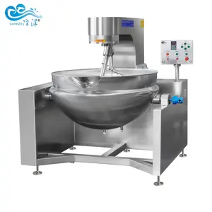 Automatic Industrial Hot Sale Stainless Steel 304 Large Capacity Caramel Sugar Cooking Mixer Machine