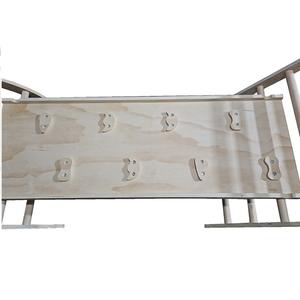 Rampe <span class=keywords><strong>de</strong></span> gymnastique multifonctionnelle en triangle en <span class=keywords><strong>bois</strong></span> pour enfants, aire <span class=keywords><strong>de</strong></span> <span class=keywords><strong>jeux</strong></span> intérieure/extérieure, échelle d'escalade adaptée aux tout-petits. - Product Image 6