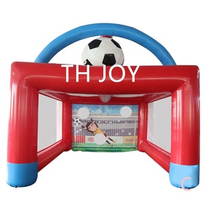 Envío aéreo gratuito a la puerta, juego de penalti inflable de PVC, juego de patada de fútbol inflable, portería de fútbol a la venta - Product Image 1