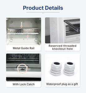 यांगओ बॉक्स एचटी श्रृंखला वाटरप्रूफ वितरण बॉक्स एमबीबी विद्युत उपकरण आपूर्ति बिजली वितरण ब्रेकर डीबी बॉक्स - Product Image 2