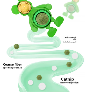 كرة النعناع البري الدوارة للقطط بالجملة، ألعاب تفاعلية للقطط مع ممص للحائط، كرات النعناع البري، ألعاب تفاعلية للقطط، كرة نعناع للقطط - Product Image 6