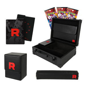 SV10 Villain Theme Trading Card Game Suitcase 60 Cards Includes Holo Foil Hot Stamping <b>IP</b> Safe Custom Wholesale Carrom Board Gam - Product Image 3