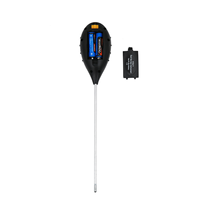 PH mètre du sol 4 en 1 capteur d'humidité du sol capteur de température température kits d'outils de jardinage pour pelouse ferme jardin soin des plantes