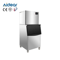 Machine à glaçons industrielle en bloc de 1 tonne, fournisseur chinois Aidear