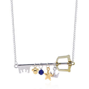 Porte-clés Game Heart of the <span class=keywords><strong>Kingdom</strong></span> Porte-clés pendentif lame en métal Sora - Product Image 6