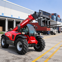 Chariot télescopique Euro V Modèle 735 3,5t 7m Écologique pour la logistique agricole verte moderne
