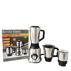 Blender de table commercial 800W, robuste, 3 en 1, mélangeur de <span class=keywords><strong>cuisine</strong></span> en acier inoxydable, stock pour hôtels, utilisation en extérieur, 0,6L, comptoir - Product Image 1