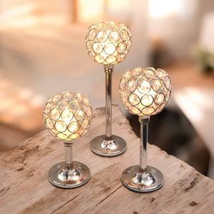 Luxury Gold Metal Hurricane Candle Holder with <b>Ball</b> Base Antique Style Elegant Tabletop Home Decor <b>Lamp</b> - Product Image 1
