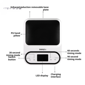 Lampe à ongles rechargeable 48W avec repose-main, longue autonomie, séchoir UV pour gel, idéale pour salon de manucure - Product Image 5
