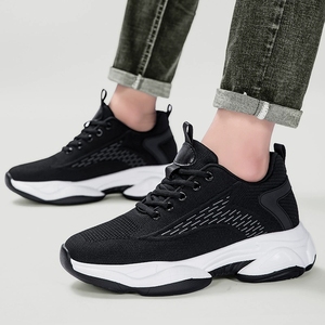 Nouvelles chaussures de sport pour hommes d'été avec intérieur en maille Fly-knit pour un confort accru, chaussures pour hommes, nouveaux styles, chaussures décontractées, semelles de baskets - Product Image 4