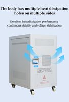 Moteur servo triphasé 380V, régulateur de tension automatique 30KVA 40KVA 60KVA AVR, stabilisateur de tension triphasé