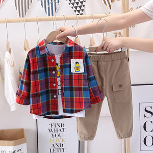 Conjunto de Ropa para Niños, Diseño Nuevo, Chaqueta y Pantalones de Fútbol para Niños Pequeños, Conjunto de 3 Piezas - Product Image 2