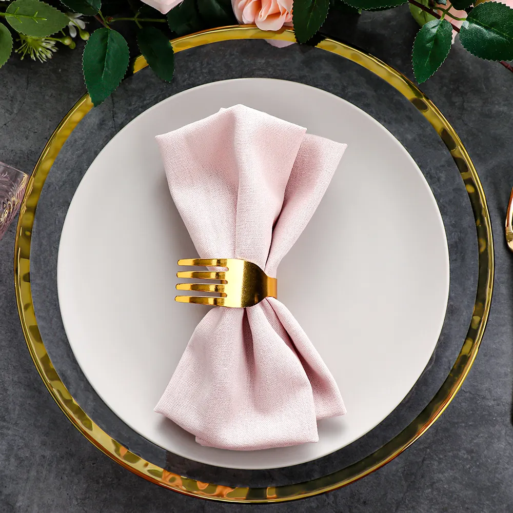 Jinbaijia ผ้าปูโต๊ะผ้าซาตินทำจากโพลีเอสเตอร์สีชมพูหรูหราสไตล์จีนออกแบบได้ตามต้องการ