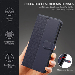 Étui de téléphone en cuir à rabat de luxe pour <span class=keywords><strong>OPPO</strong></span> <span class=keywords><strong>Reno</strong></span> 9A 10 11 11F <span class=keywords><strong>Pro</strong></span> Realme12 11 <span class=keywords><strong>Pro</strong></span> Plus portefeuille boucle magnétique couverture de téléphone portable - Product Image 4