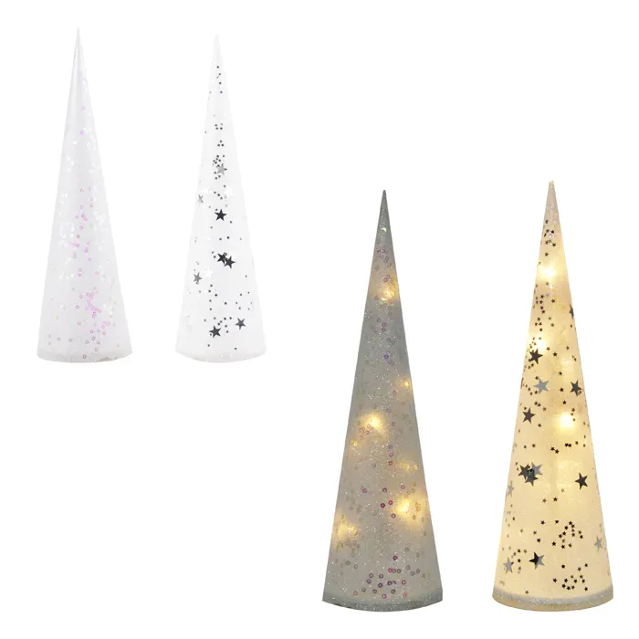 Pvc Table Light Christmas Tree Light For Home And Kids Room Decoration