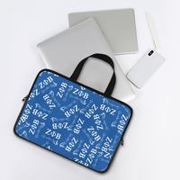 Sac d'ordinateur portable personnalisé ZPB Zeta Phi Beta en néoprène, multi-tailles, pour le bureau, fournitures professionnelles, tendance