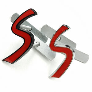 Metal S logo Badge Car Grill Emblem para <span class=keywords><strong>Mini</strong></span> <span class=keywords><strong>Cooper</strong></span> S Accesorios - Product Image 1