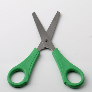 Ciseaux métalliques pour étudiants, outils de fabrication de bijoux, poignées vertes, été 2021 - Product Image 3