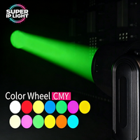Projecteur LED 3-en-1 à tête mobile 450W avec mélange de couleurs CMY 4~40 °   Effet de prisme à faisceau zoomé pour spectacle sur scène