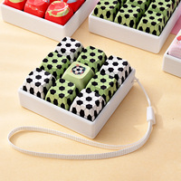 Nouveau design Porte-clés jouet de décompression anti-stress style clavier mécanique, pendentif de sac à dos, porte-clés animaux mignons