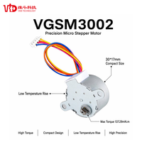 Moteur pas à pas à engrenages 30 mm VGSM3002 NEMA 11 12V 15 degrés 2 phases avec boîte de vitesses 85:1 pour caméra de surveillance et essuie-glace