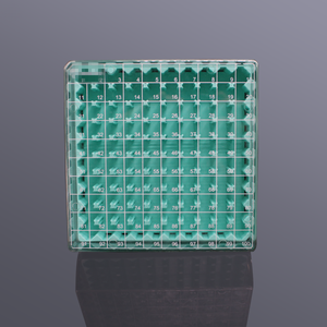 <span class=keywords><strong>Laboratorio</strong></span> 1,8, caja de viales criogénicos de polipropileno de 2ml con tapa de policarbonato 100 agujeros - Product Image 3