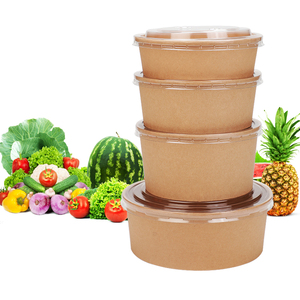 Hộp Đựng Thực Phẩm Mang Đi Ăn Trưa Bằng Giấy Kraft Có Thể Phân Hủy Tùy Chỉnh Hộp Đựng Thức Ăn Nhanh Lấy Đi - Product Image 6