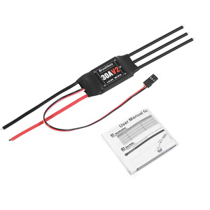 ESC แบบไร้แปรงถ่าน 30A V2 สำหรับแบตเตอรี่ Lipo 2-4S สำหรับเครื่องบินบังคับวิทยุแบบปีกตรึง - Product Image 4