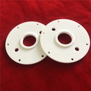 Bride en céramique de verre usinable CNC personnaliser Isolateur <span class=keywords><strong>Macor</strong></span> verre Anneau en céramique avec trou - Product Image 4