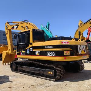Alta calidad Original de segunda mano usada Caterpillar Cat 320B excavadora sobre orugas CAT 320B excavadora para la venta - Product Image 1