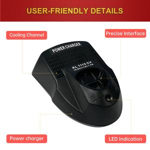 Caricabatterie AL1115CV a Ricarica Rapida 10.8V-12V per Batterie agli Ioni di Litio <span class=keywords><strong>Bosch</strong></span> 12V BAT411 BAT412 - Product Image 5