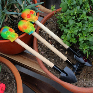 <span class=keywords><strong>Pala</strong></span> de esqueleto divertida y fresca de resina con asas, palas de jardín pequeñas para niños a la venta para <span class=keywords><strong>jardinera</strong></span> - Product Image 4
