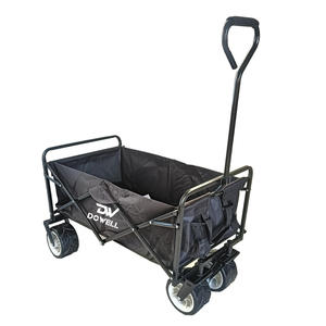 Zware Vouwwagen Strandkar Camping Handvat Duwwagen <span class=keywords><strong>Trolley</strong></span> Voor Buitenactiviteiten In De Tuin - Product Image 3