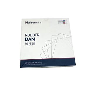 Diga di gomma dentale Merison 52 pz/scatola Diga dentale per l'igiene orale di colore rosa - Product Image 2