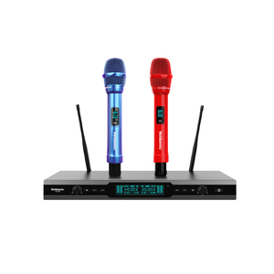 Sistema de micrófono inalámbrico UHF portátil PK100 de alta gama para entretenimiento KTV, profesional para cantar en fiestas de karaoke. - Product Image 1