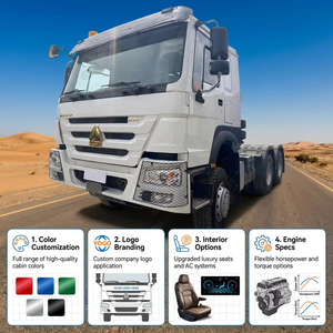 Tête de tracteur neuve 6x4, économique <span class=keywords><strong>et</strong></span> <span class=keywords><strong>efficace</strong></span>, pour le transport sur de courtes distances - Product Image 4