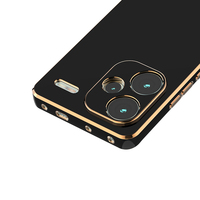 Vente en gros Nouvelle conception Luxe Coloré Doux Tpu 6D Électroplaqué étui pour Xiaomi Redmi Note 13 Pro Plus 5G C61 14 Ultra A3 Housse