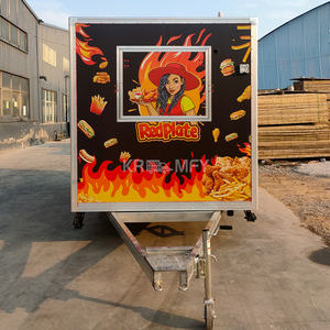 2025 Customized Truck Mobile Fully Equipped Trailer Fast Food Trucks Full <b>Kitchen</b> With DOT - Product Image 1