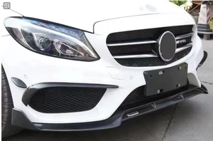 Kit de carrosserie pour <span class=keywords><strong>Mercedes</strong></span> Benz <span class=keywords><strong>Classe</strong></span> <span class=keywords><strong>C</strong></span> W205 Sport <span class=keywords><strong>Edition</strong></span>, pare-chocs avant, lèvre avant en fibre de carbone premium NEUVE - Product Image 6