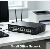 8-Port PoE-Switch: Ein-Kabel-Lösung für Strom- und Datenübertragung zur Vereinfachung der IP-Kamera-Verkabelung
