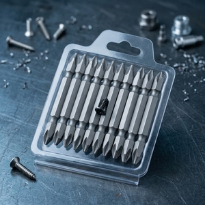 10pcs Industrial S2 Double End Magnetic Drill <b>Screwdriver</b> <b>Bit</b> <b>Set</b> - Product Image 4