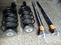 4 pièces d'amortisseurs avant complets en acier allié, amortisseurs arrière, suspension pour Mazda 3 2004-2009, Mazda 5 2006-2010