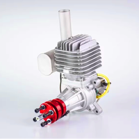 RCGF Moteur à essence/essence à air naturel 60cc avec carburateur Walbro Matériau métallique pour avion RC