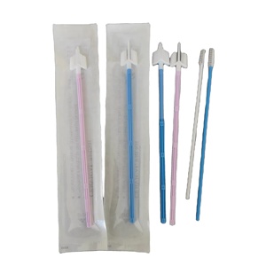Brosse cervicale jetable de cytologie de LTT pour le criblage cervical pour chacun des deux et l'essai de HPV avec CE-ISO13485 - Product Image 1