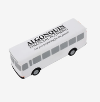 Pelota Antiestrés de Espuma PU con Forma de Autobús Metropolitano, Logotipo Personalizado, Juguete Promocional para Aliviar el Estrés, Regalo para Publicidad de Transporte