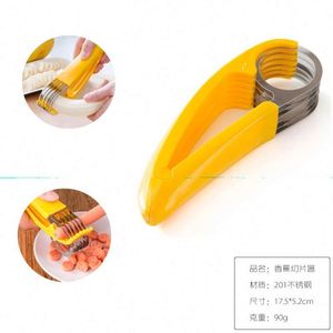 Ensemble de 9 ustensiles à fruits : Éplucheurs, trancheurs et dénoyauteurs pour pastèque, banane et cantaloup - Product Image 3